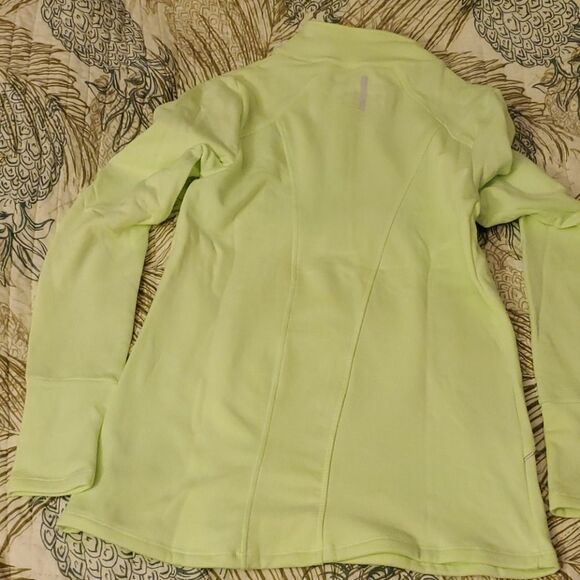 Marika Tek Long Sleeve Running Top Safety Green - Picture 8 of 11